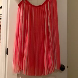 Incredible Pink Fan Skirt